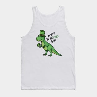 Happy St Pat-rex Day! Tank Top